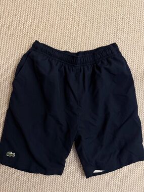 Lacoste Men’s Dark Navy Athletic Shorts